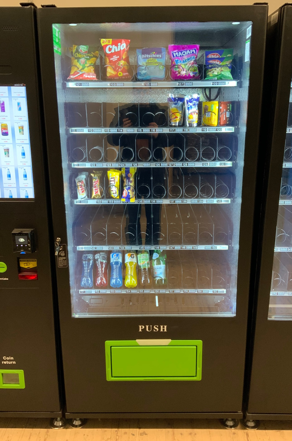 Verkaufsautomat am Standort