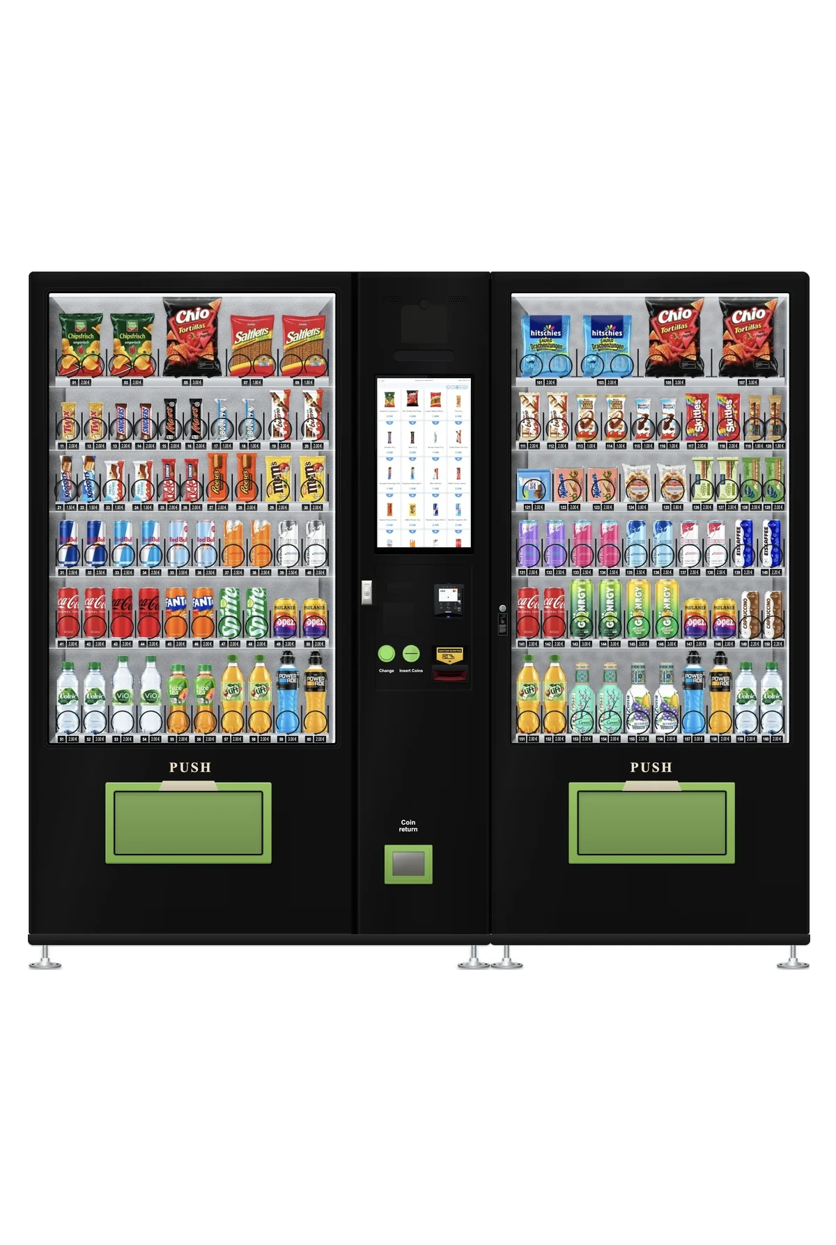 Doppelautomat zum Ausprobieren (Kaufsimulation)
